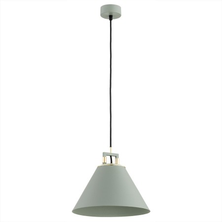 Argon ORTE 4916 szałwiowa lampa wisząca z elementami mosiądzowanymi