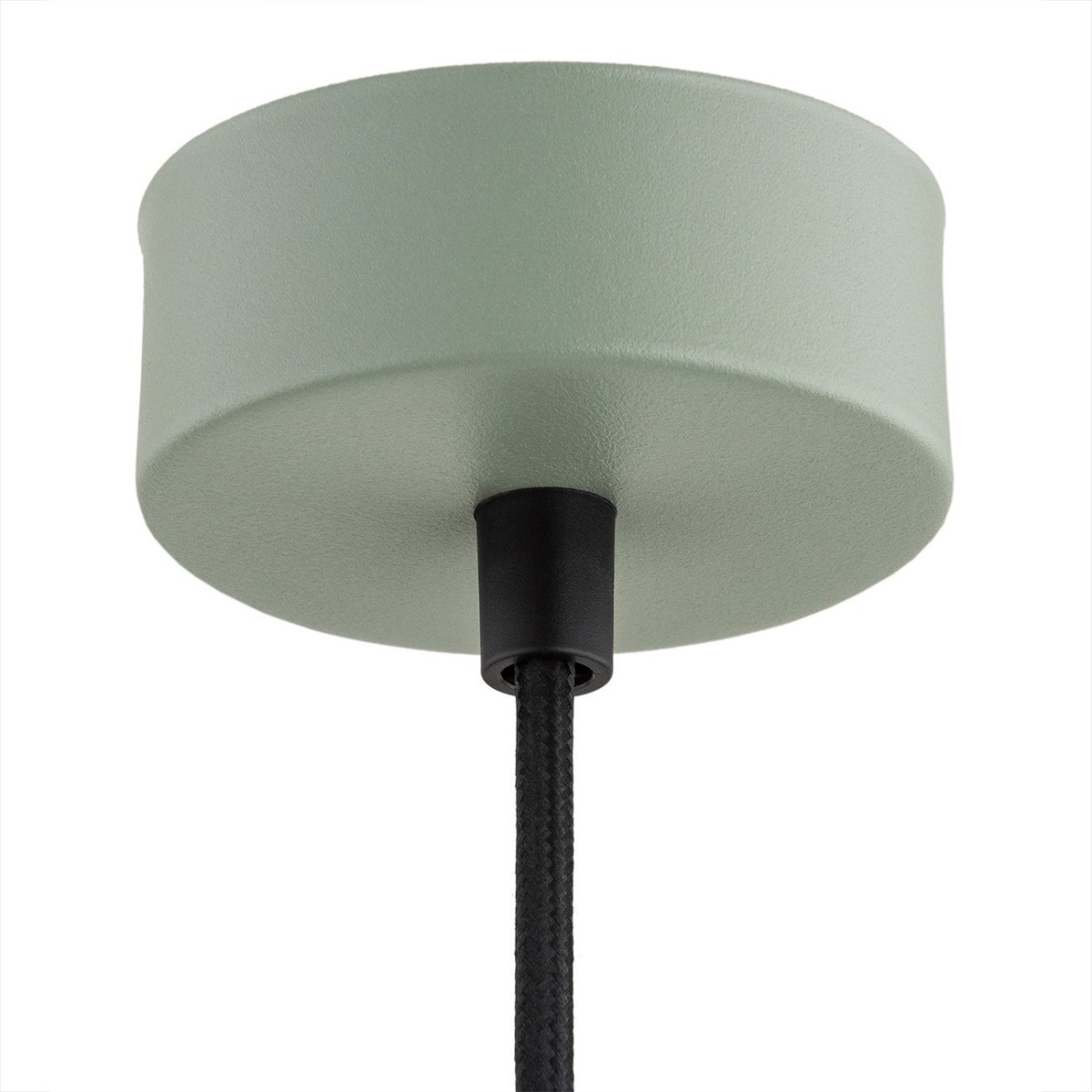 Argon ORTE 4916 szałwiowa lampa wisząca z elementami mosiądzowanymi
