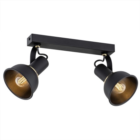 Argon TWIST 7037 czarny podwójny reflektor