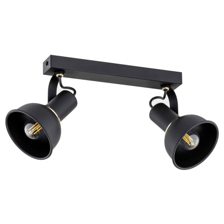 Argon TWIST 7037 czarny podwójny reflektor