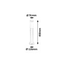 Rabalux Inox torch 8263 - typ - Lampa ogrodowa stojąca