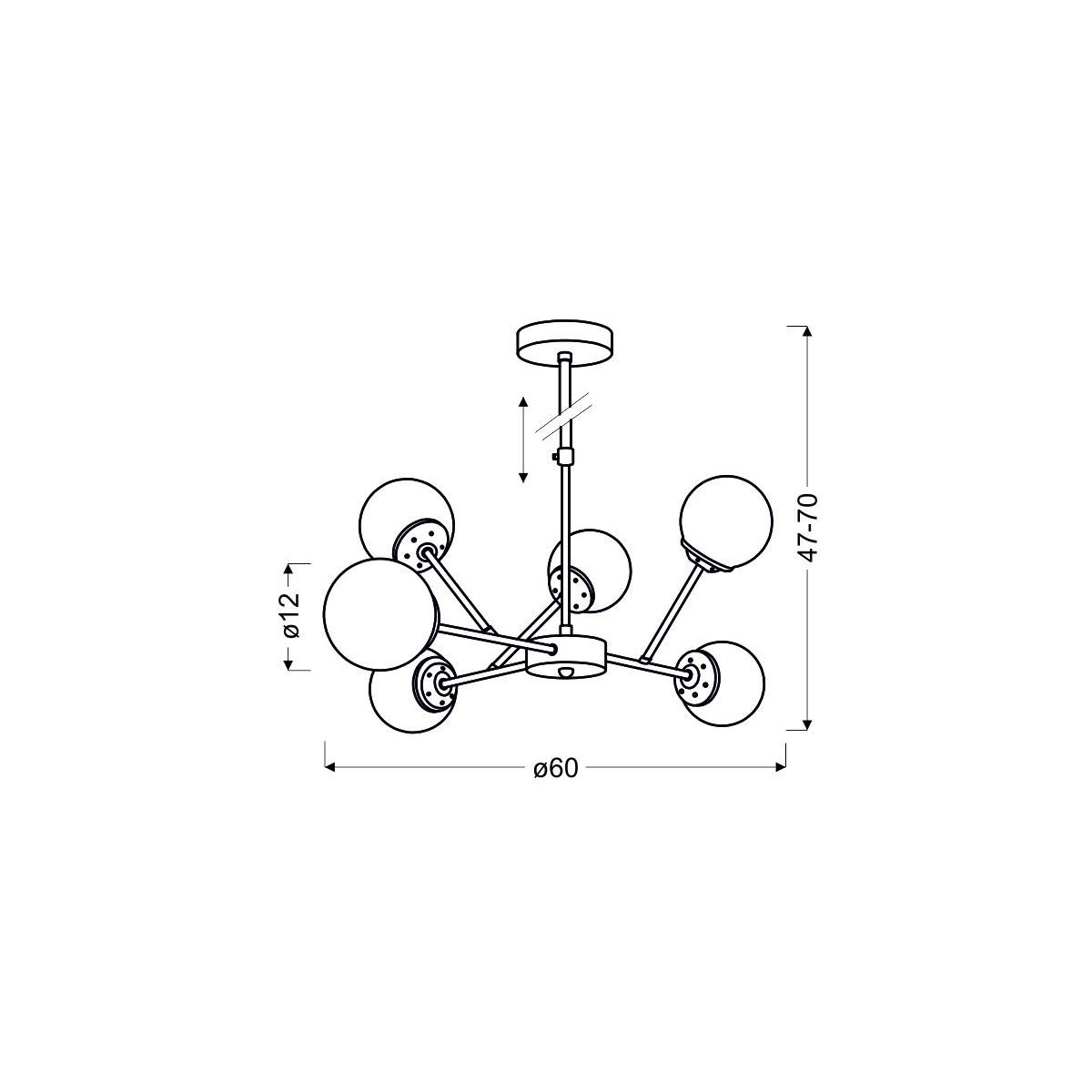 Candellux BEST 36-67272 6xE14
