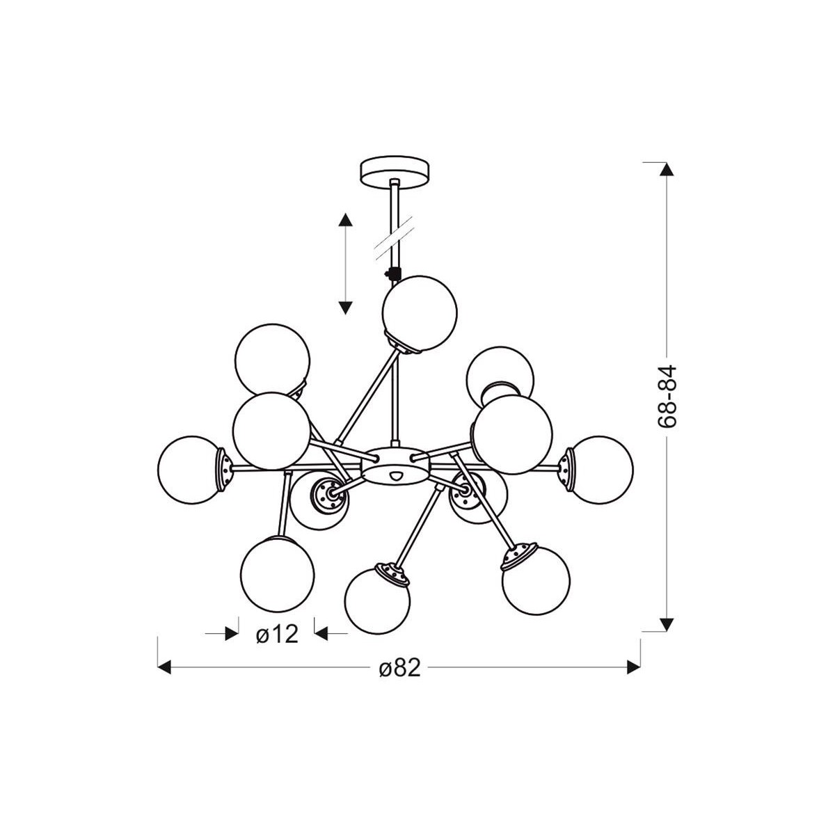 Candellux BEST 30-64806 12xE14