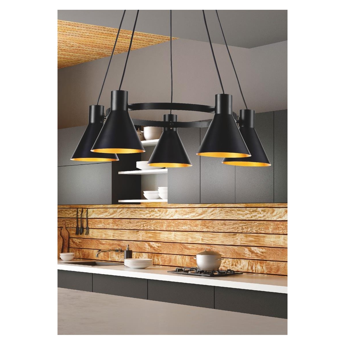 Candellux MORE 35-71163 5xE27