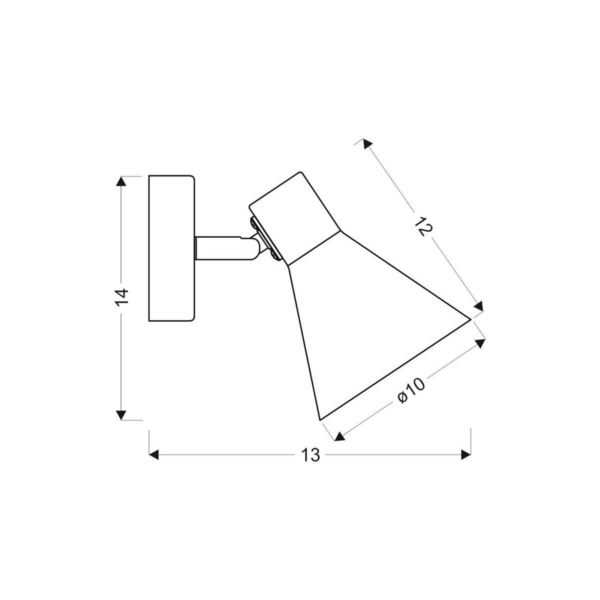 Candellux LESS 21-70968 1xE14