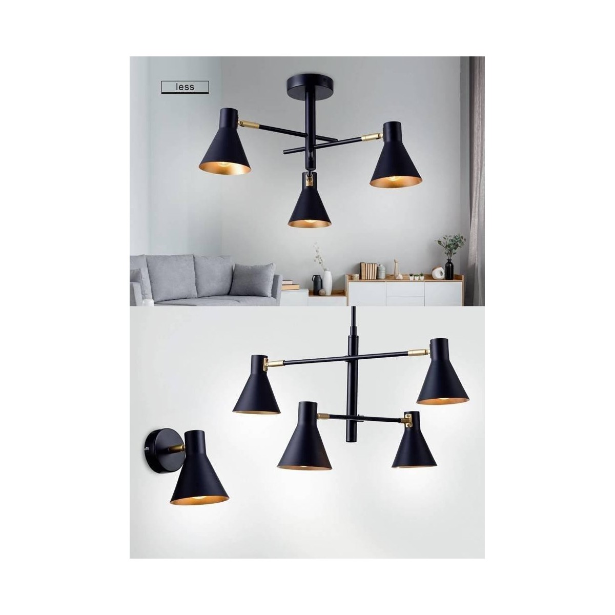 Candellux LESS 21-70968 1xE14