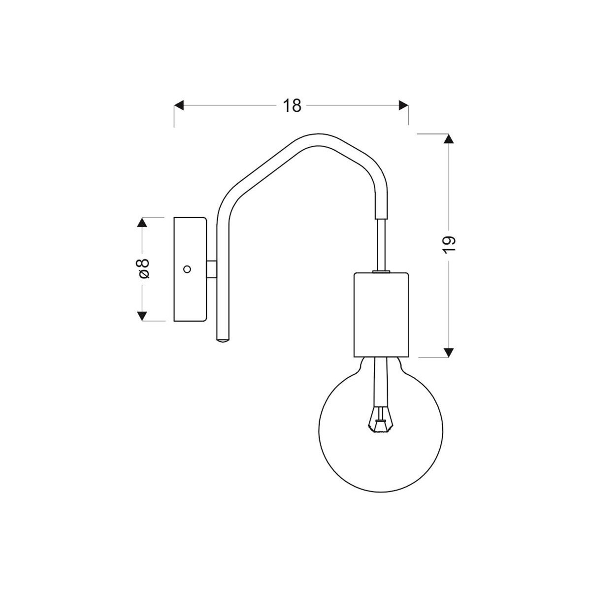 Candellux BASSO 21-70982 1xE27