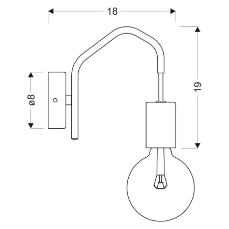 Candellux BASSO 21-70999 1xE27