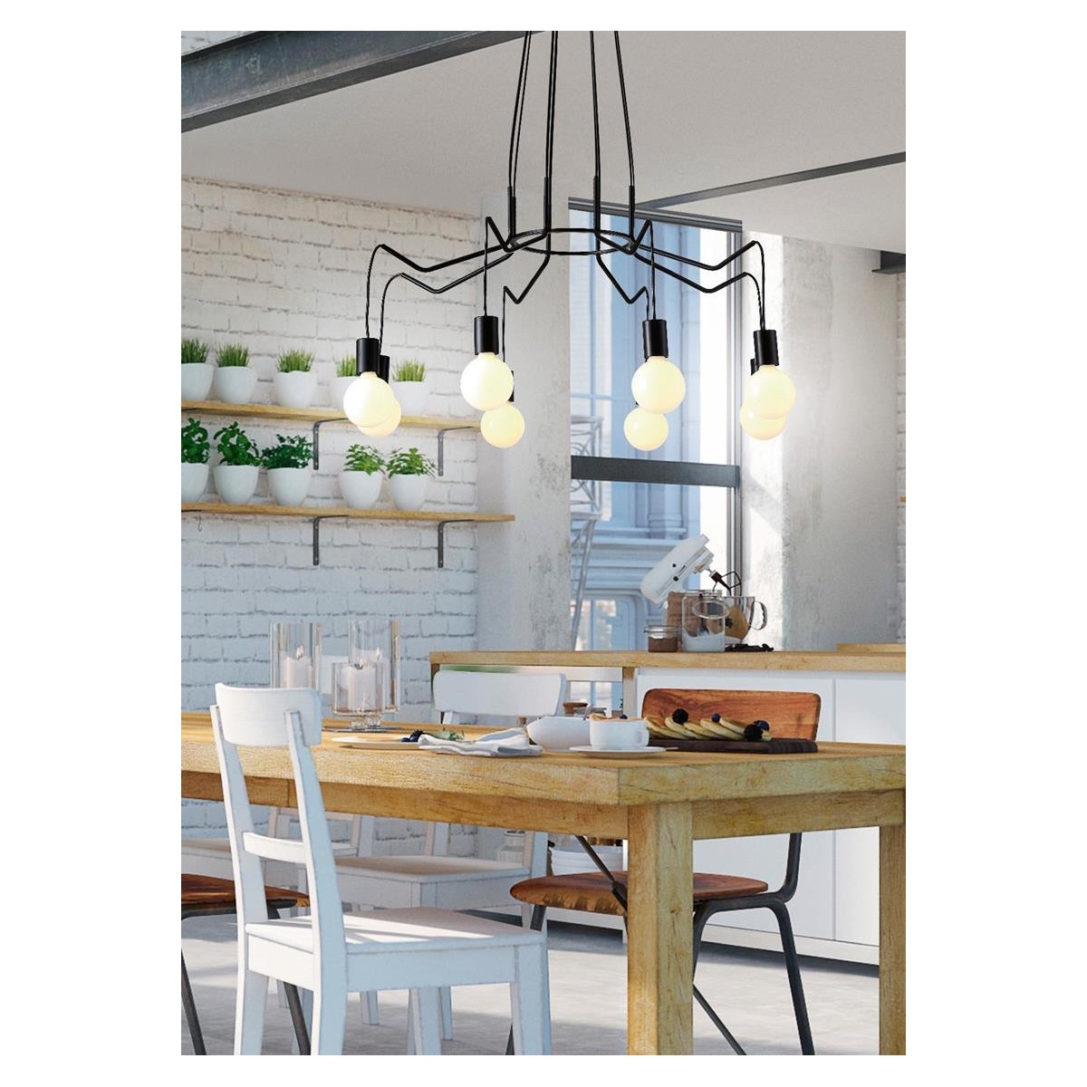 Candellux BASSO 38-71057 8xE27