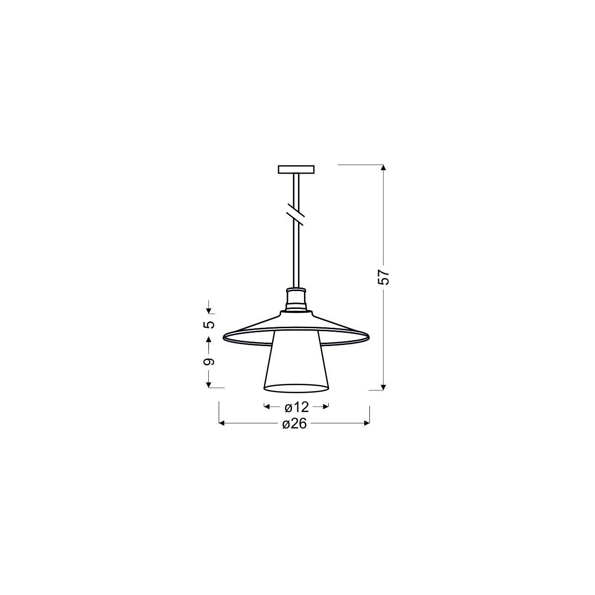 Candellux LOFT 31-43108 1xE27