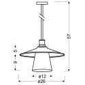 Candellux LOFT 31-43108 1xE27