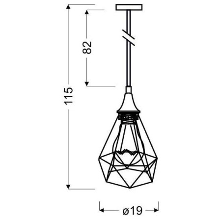 Candellux GRAF 31-62888 1xE27