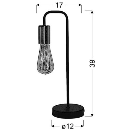 Candellux HERPE 41-66862 1xE27
