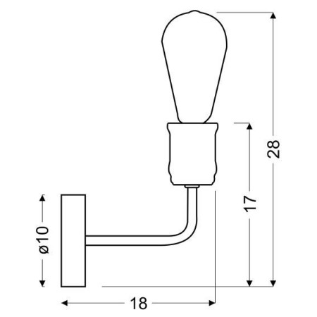Candellux GOLDIE 21-56160 1xE27