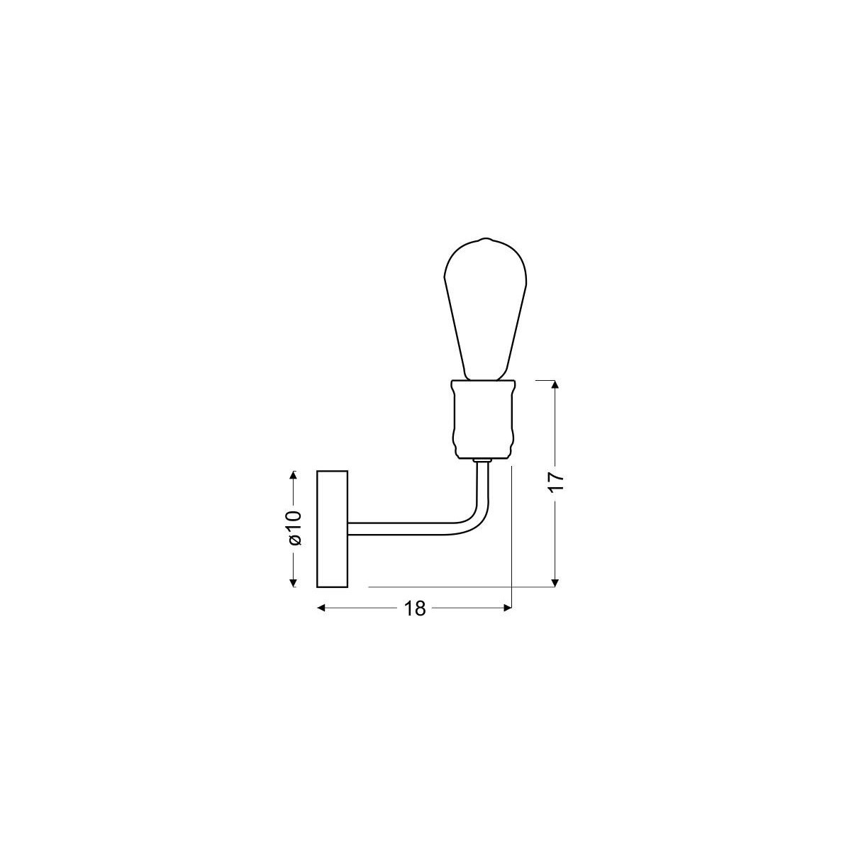 Candellux GOLDIE 21-56160-Z 1xE27