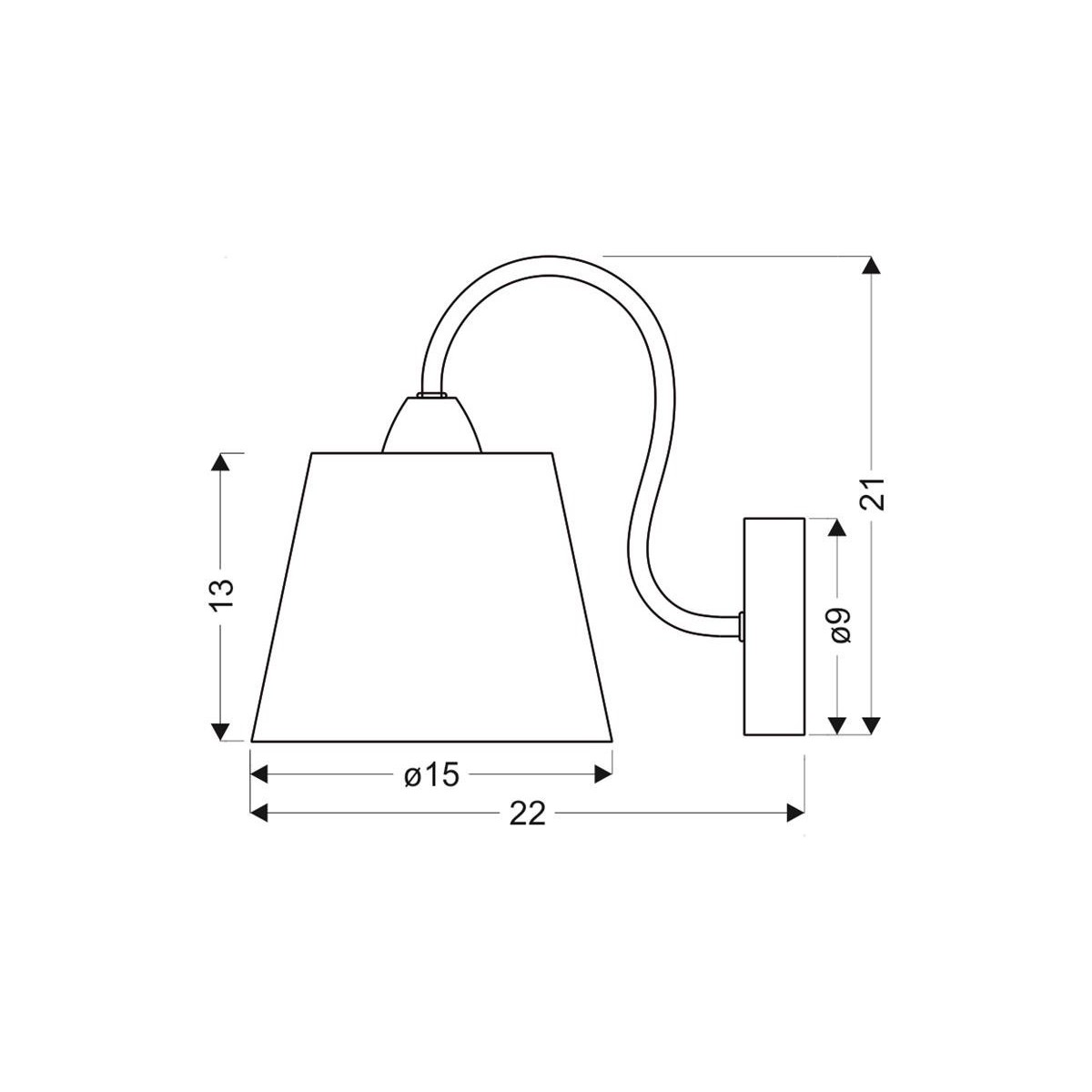 Candellux LUK 21-70739 1xE14