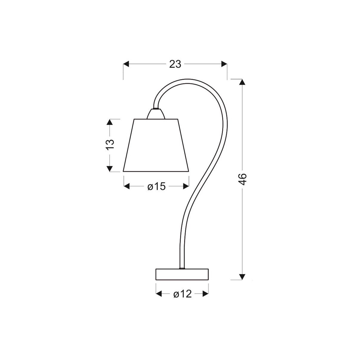 Candellux LUK 41-70760 1xE14