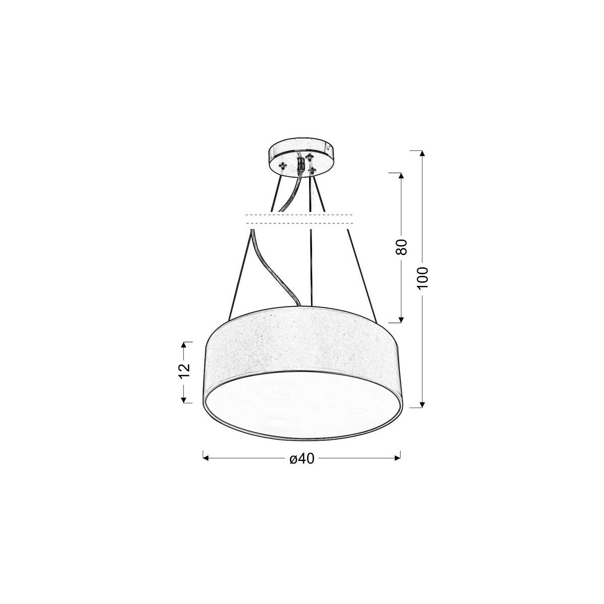 Candellux KIOTO 31-67739 3xE27