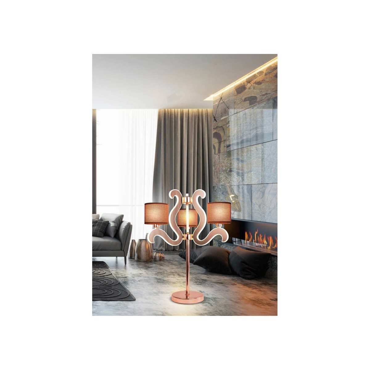 Candellux AMBROSIA 43-33925 6xE14 - 500 lm - 18.4W LED - 3000K