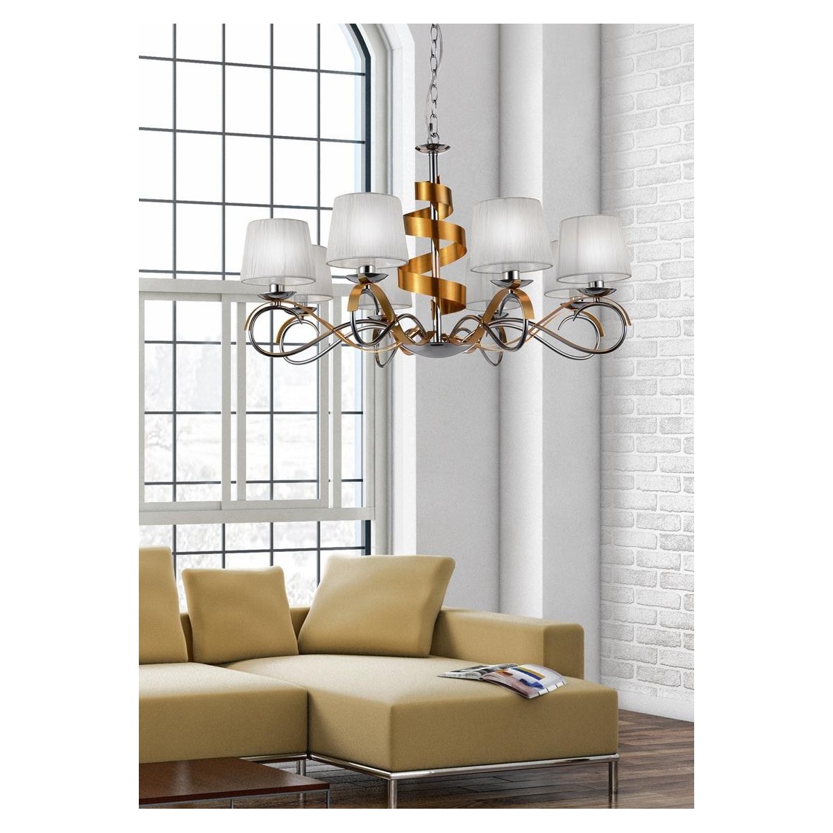 Candellux DENIS 38-23469 8xE14