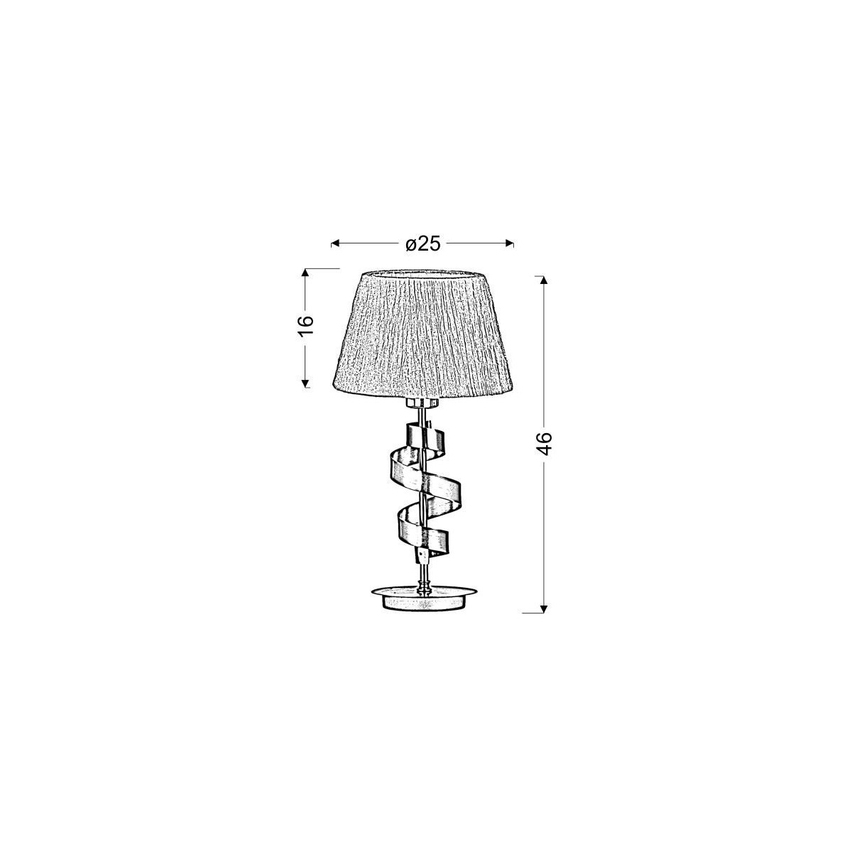 Candellux DENIS 41-23476 1xE27