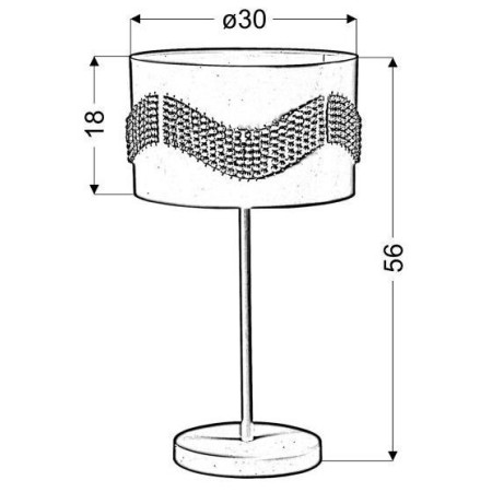 Candellux ANTONIO 41-23018 1xE27