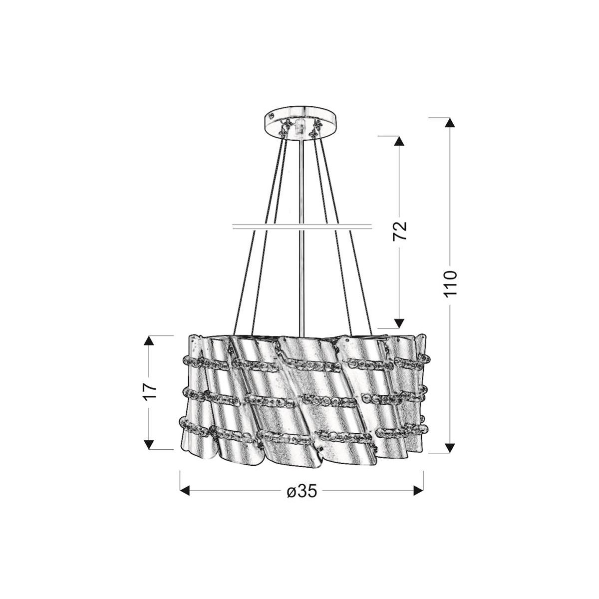 Candellux SMILE 31-40633 1xE27