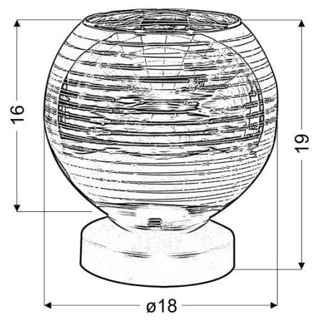 Candellux TRIO 41-62864 1xE27