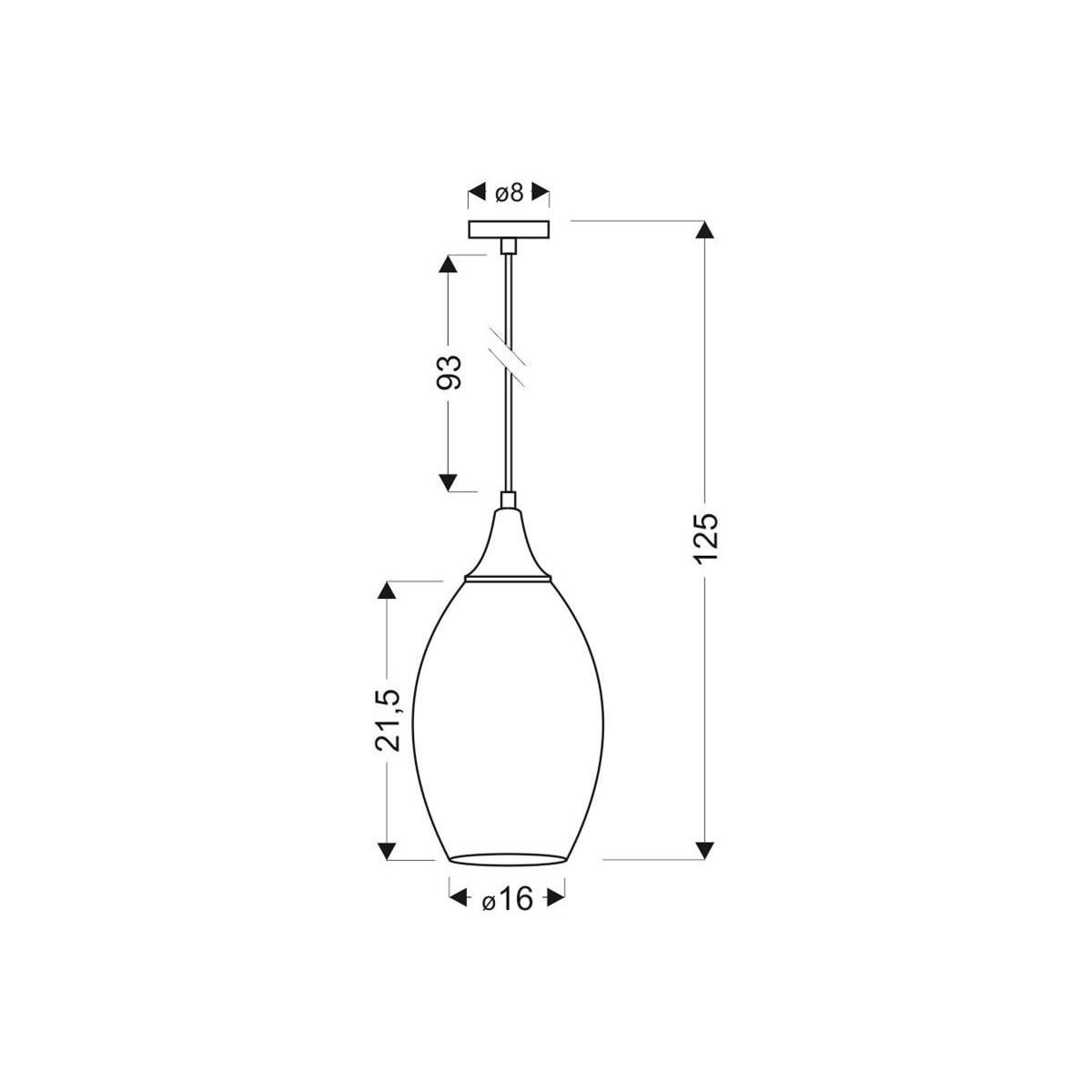 Candellux CELIA 31-51561 1xE27