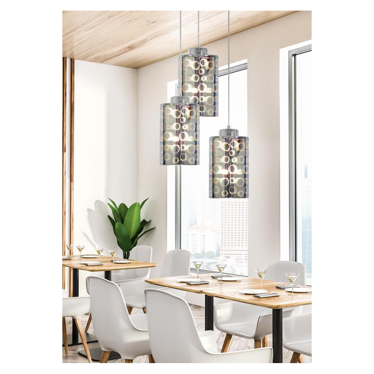 Candellux NOCTURNO 33-57747 3xE27