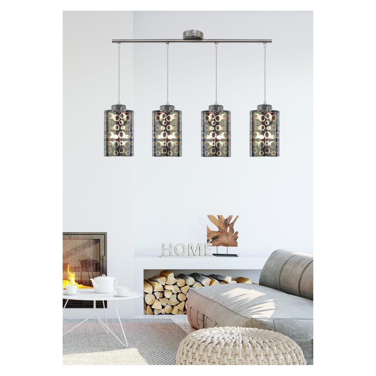 Candellux NOCTURNO 34-57723 4xE27