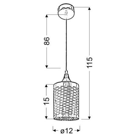 Candellux SAND 31-57754 1xE27