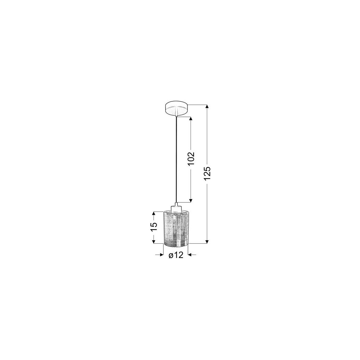 Candellux MARCEPAN 31-59109 1xE27