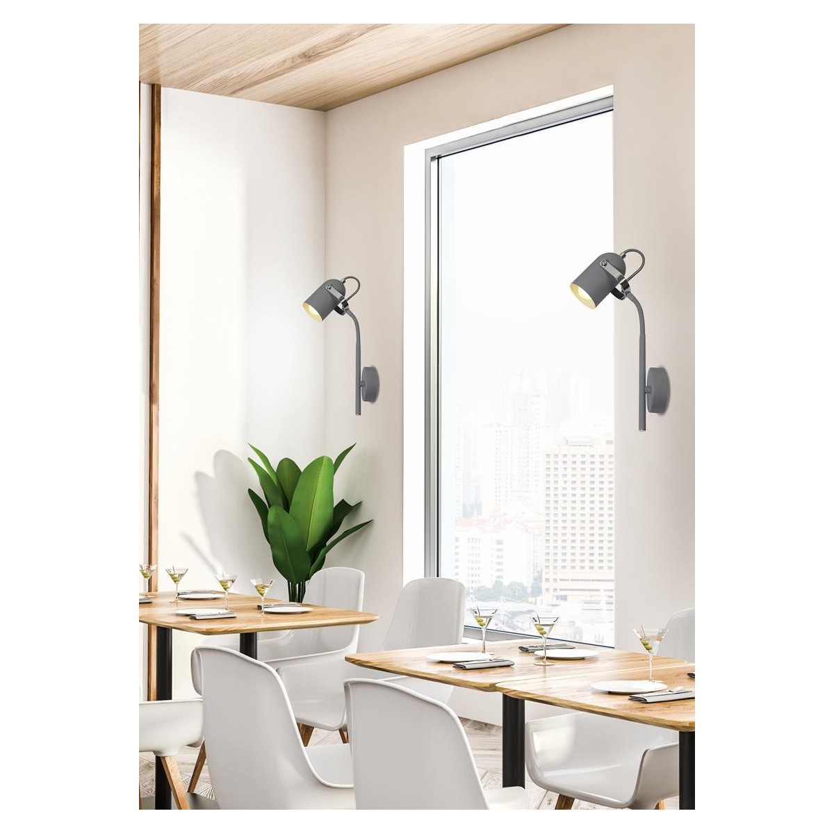 Candellux GRAY 91-66527 1xE14