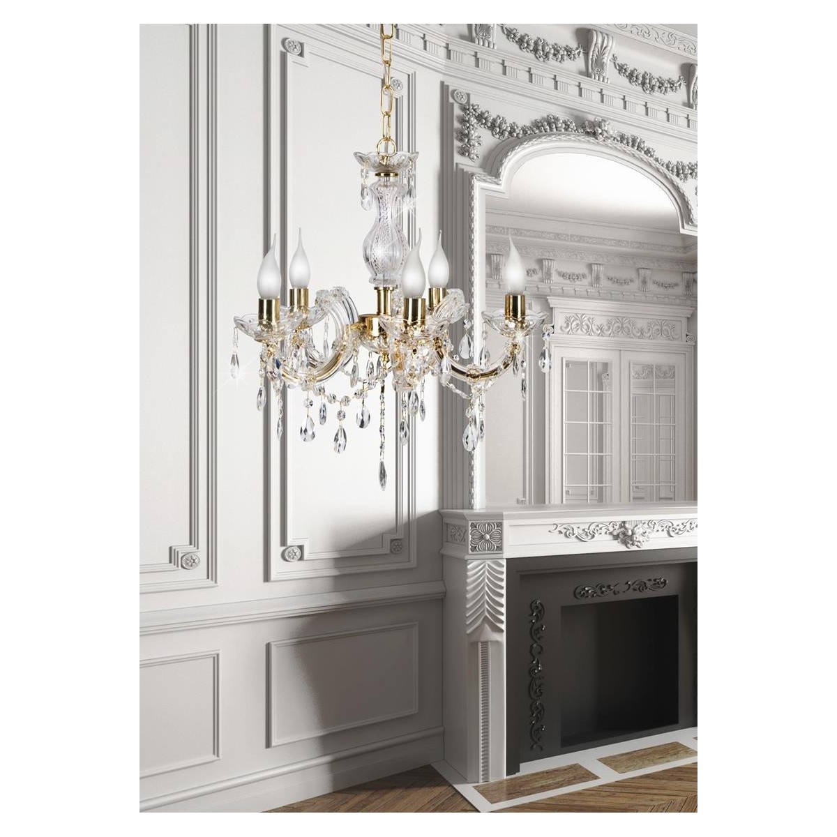 Candellux MARIA 35-94646 5xE14