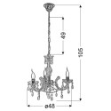 Candellux MARIA 33-94639 3xE14
