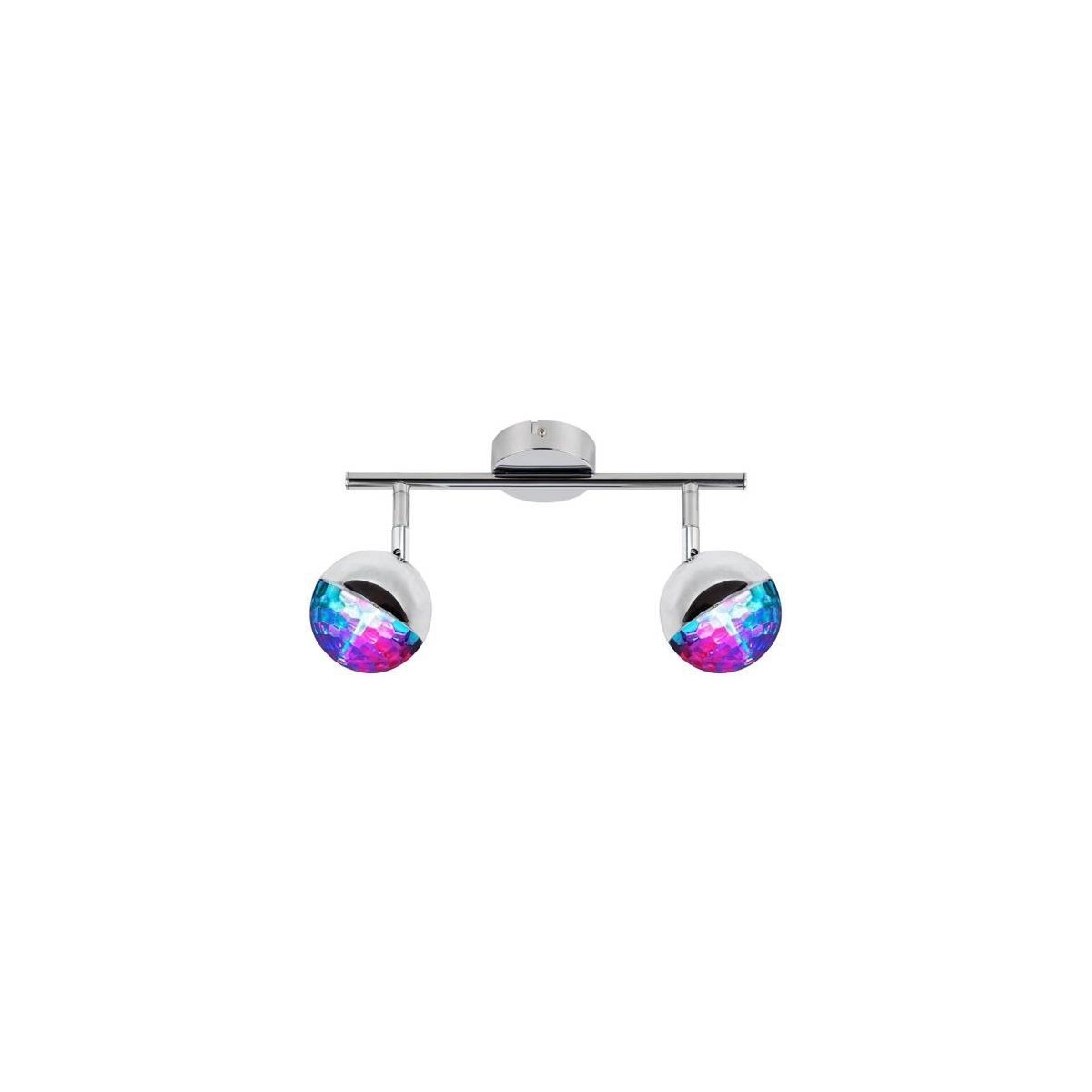 Candellux PARTY 92-67760 2xLED - 2X3W LED - RGB