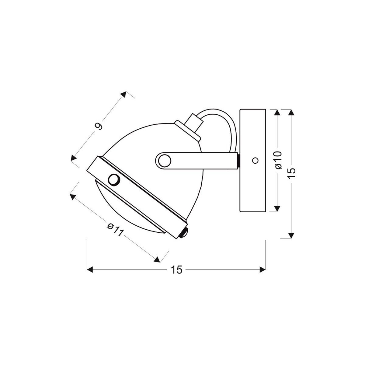 Candellux FRODO 91-71064 1xGU10