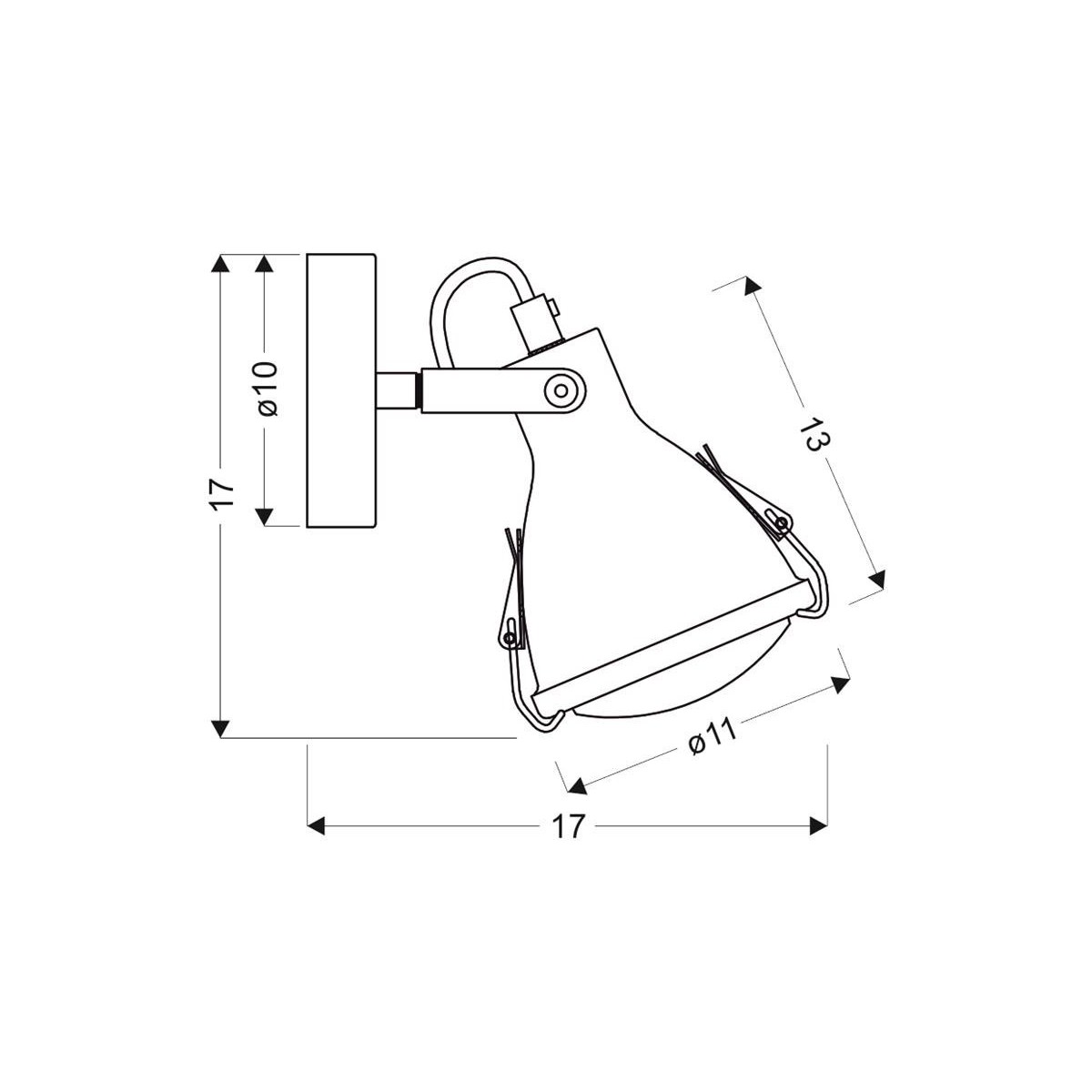 Candellux CRODO 91-71101 1xE14