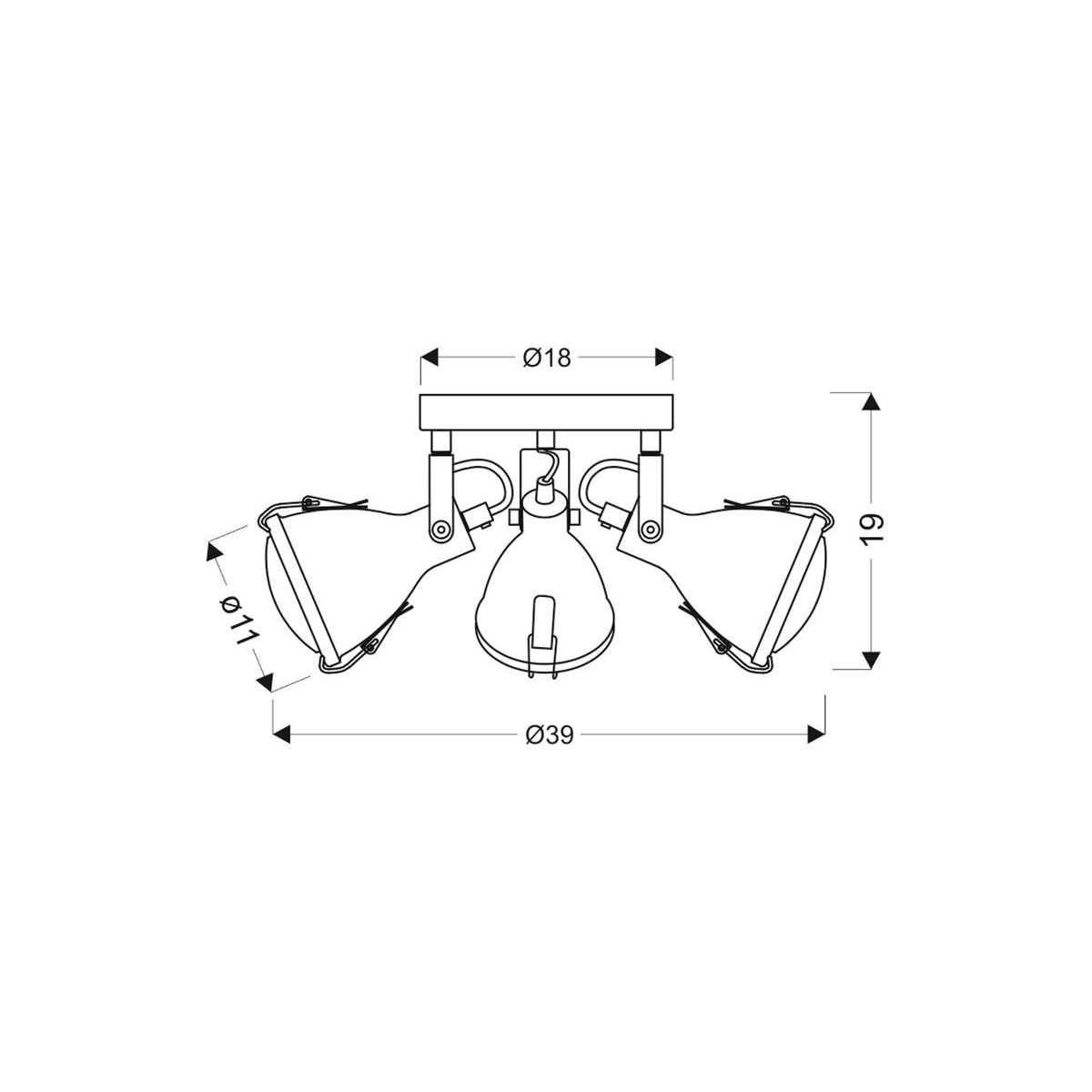 Candellux CRODO 98-71132 3xE14