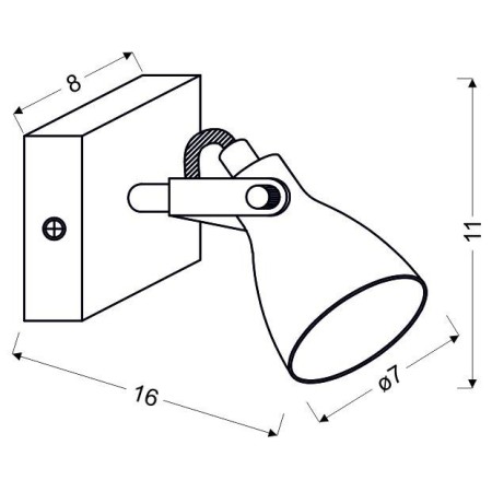 Candellux ASH 91-64394 1xGU10