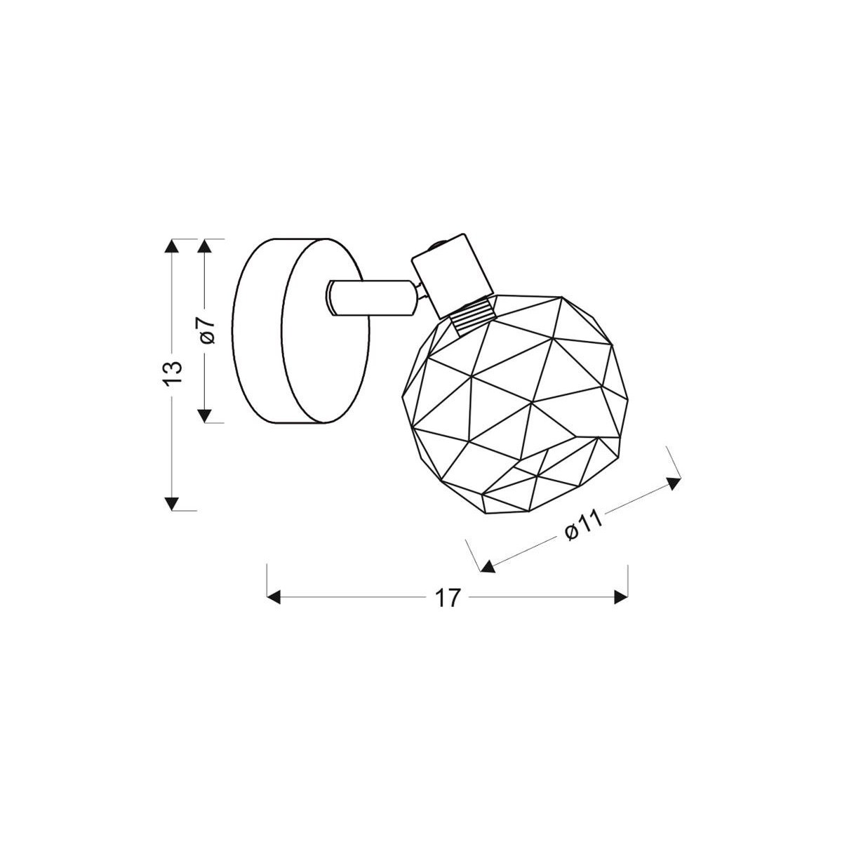 Candellux ACROBAT 91-66329 1xE14