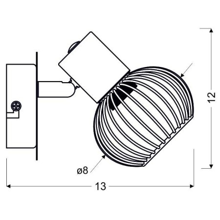 Candellux OSLO 91-61799 1xE14