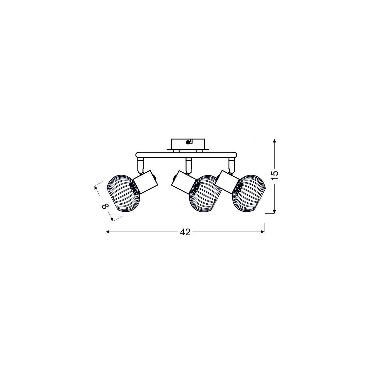 Candellux OSLO 98-61867 3xE14