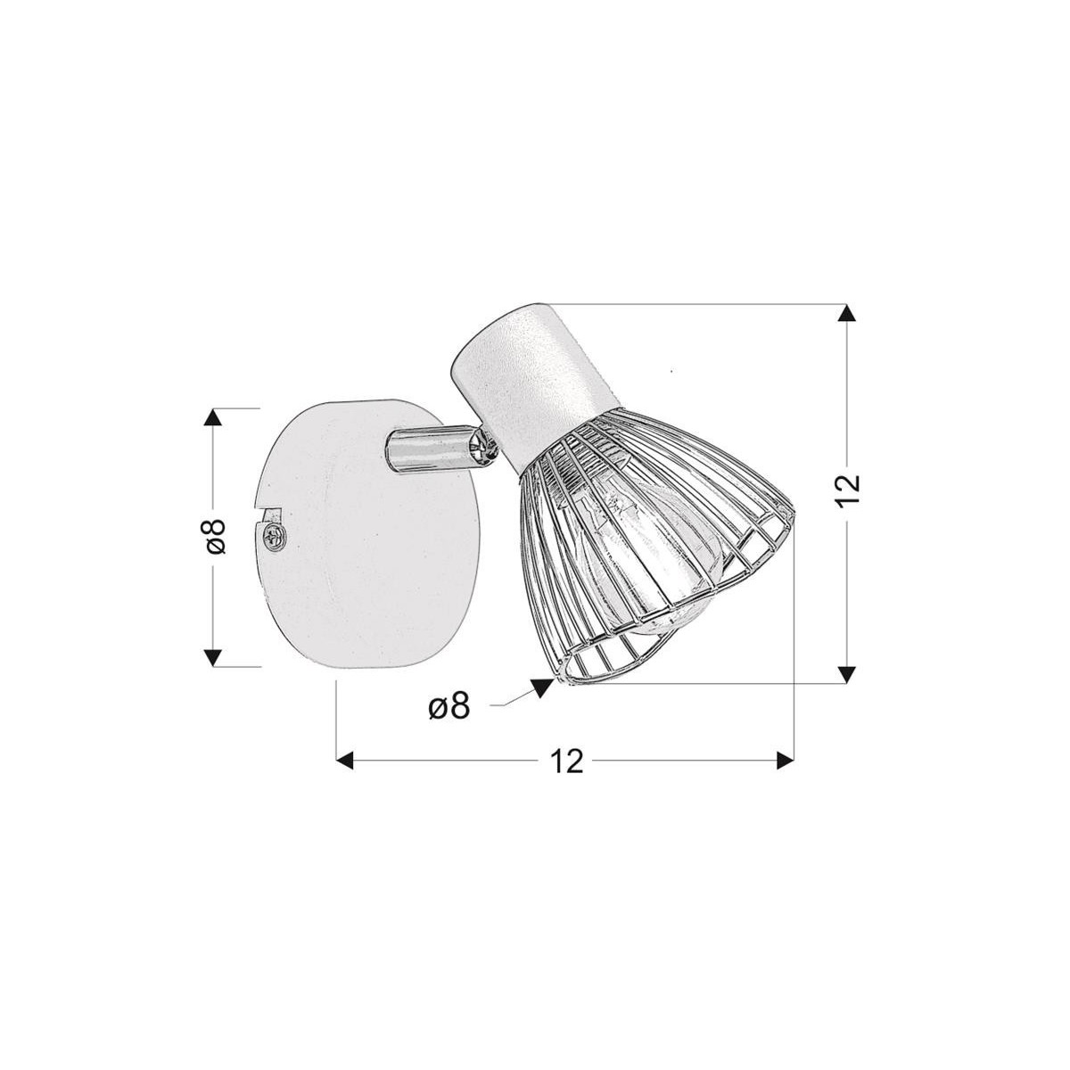 Candellux FLY 91-61881 1xE14