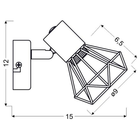Candellux VERVE 91-61331 1xE14