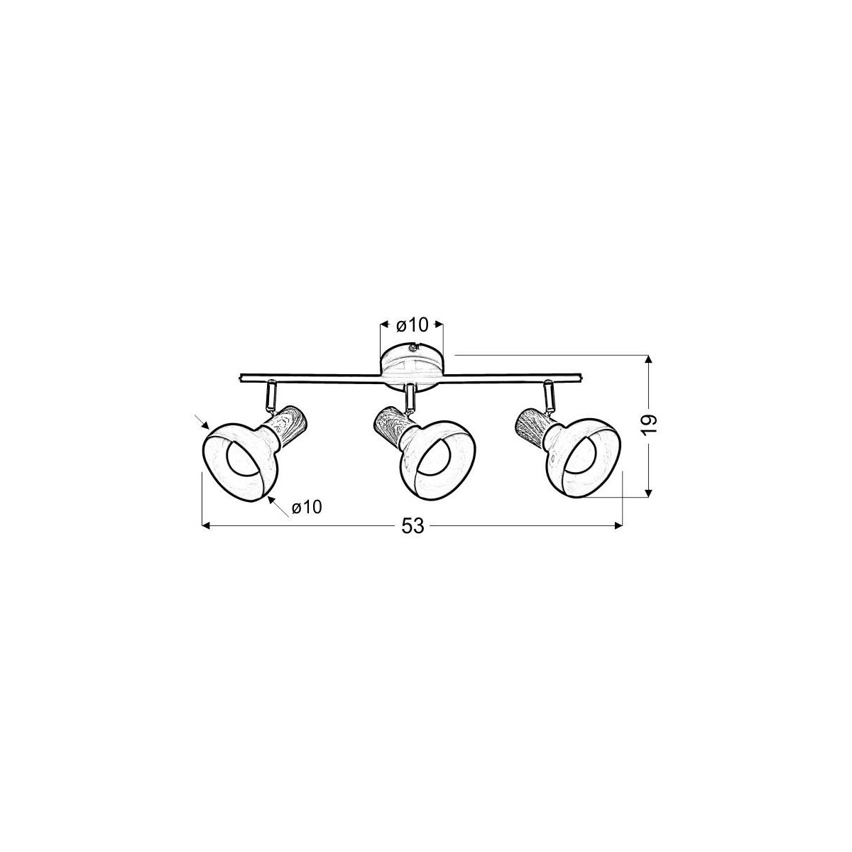 Candellux PUERTO 93-62673 3xE14