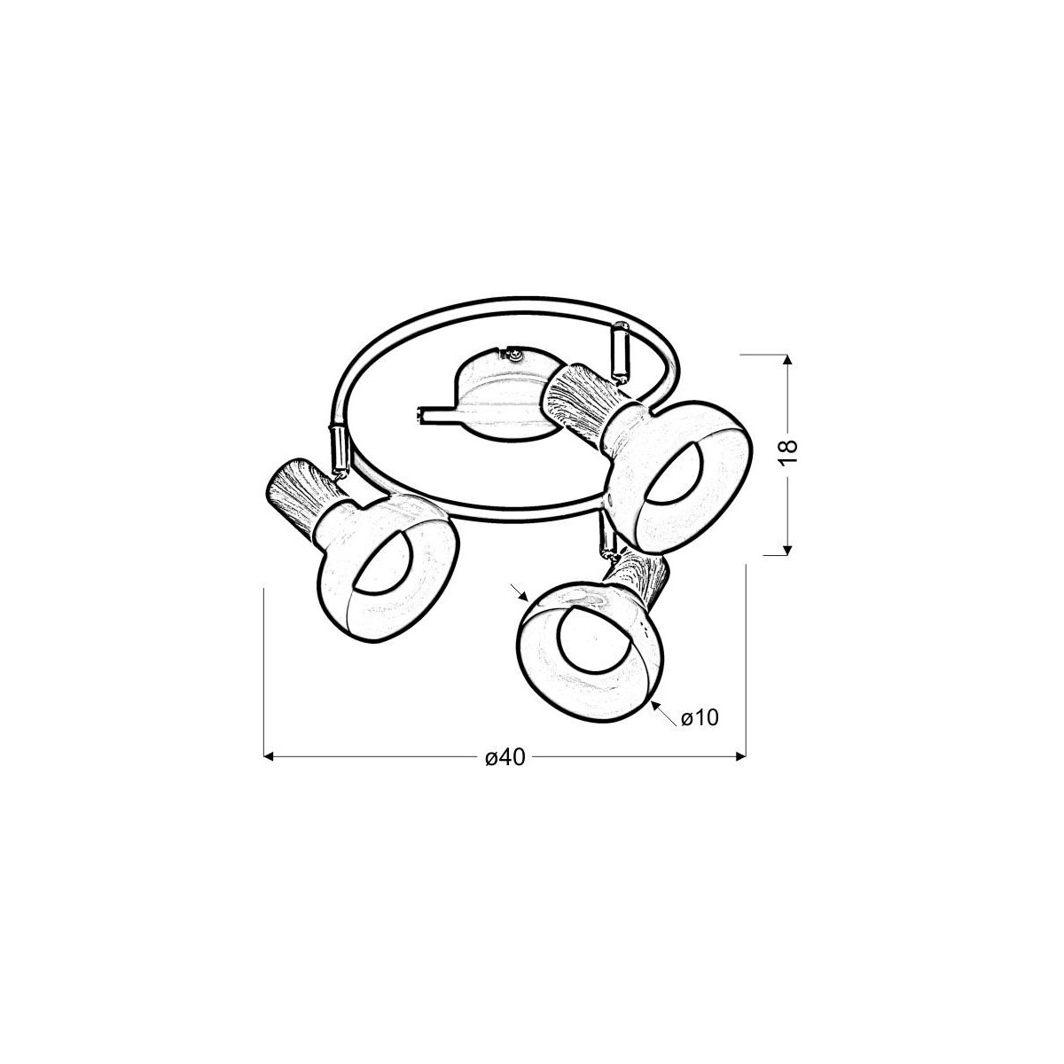 Candellux PUERTO 98-62697 3xE14