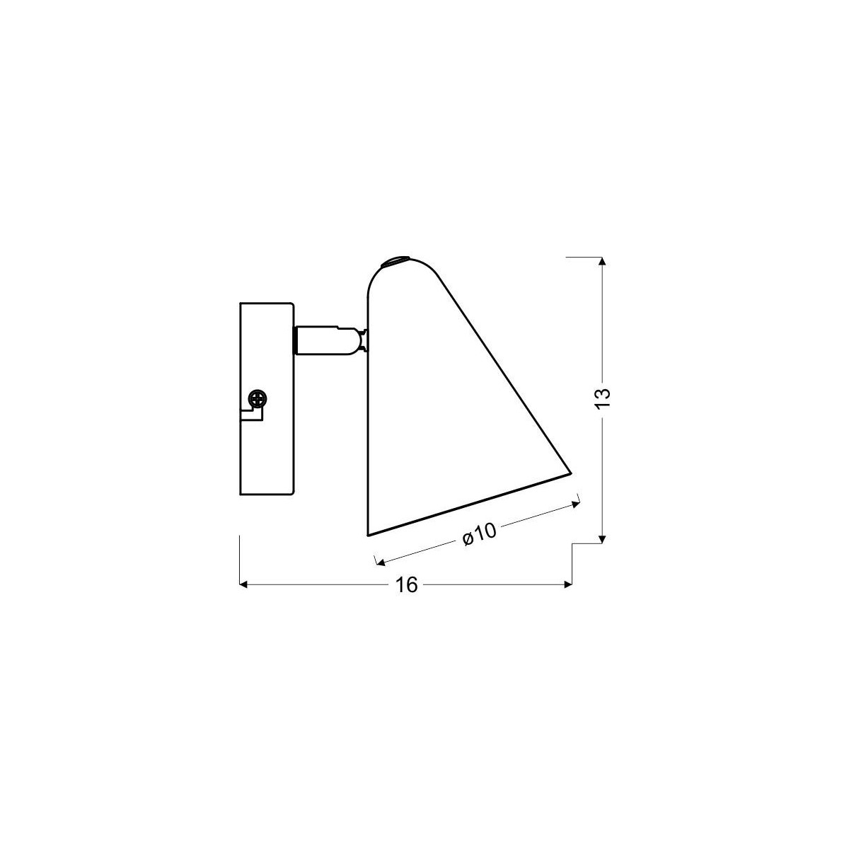 Candellux AMOR 91-68781 1xE14