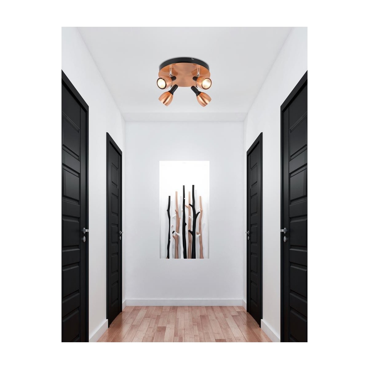 Candellux CROSS 98-34878 4xGU10